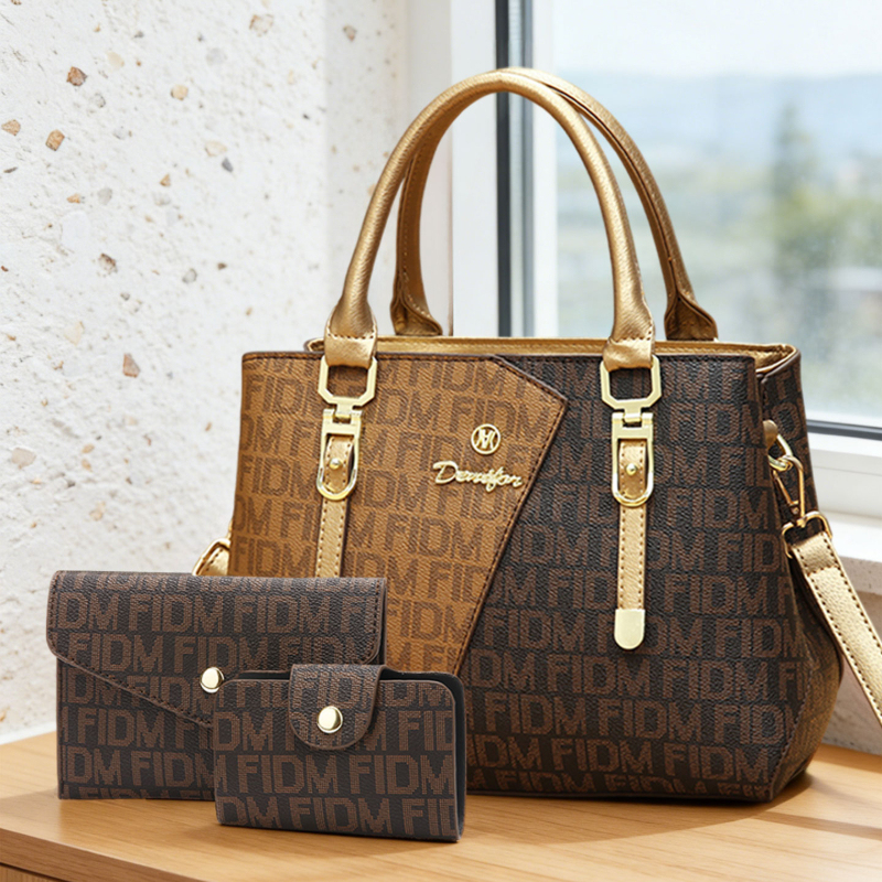 Luxury Bags For Women - 3-piece women's bag set, luxury premium