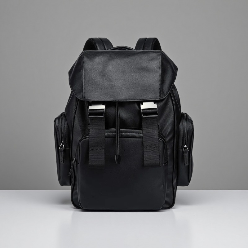 Xl Luxury Bags - Luxury Retro Men's Backpack Fashion Flap