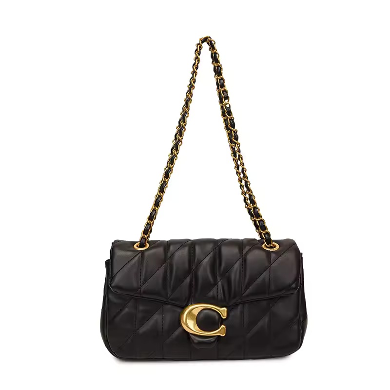 Sac à chaîne à motif diamant d - Luxury Bags Coach 리뷰 및 가격