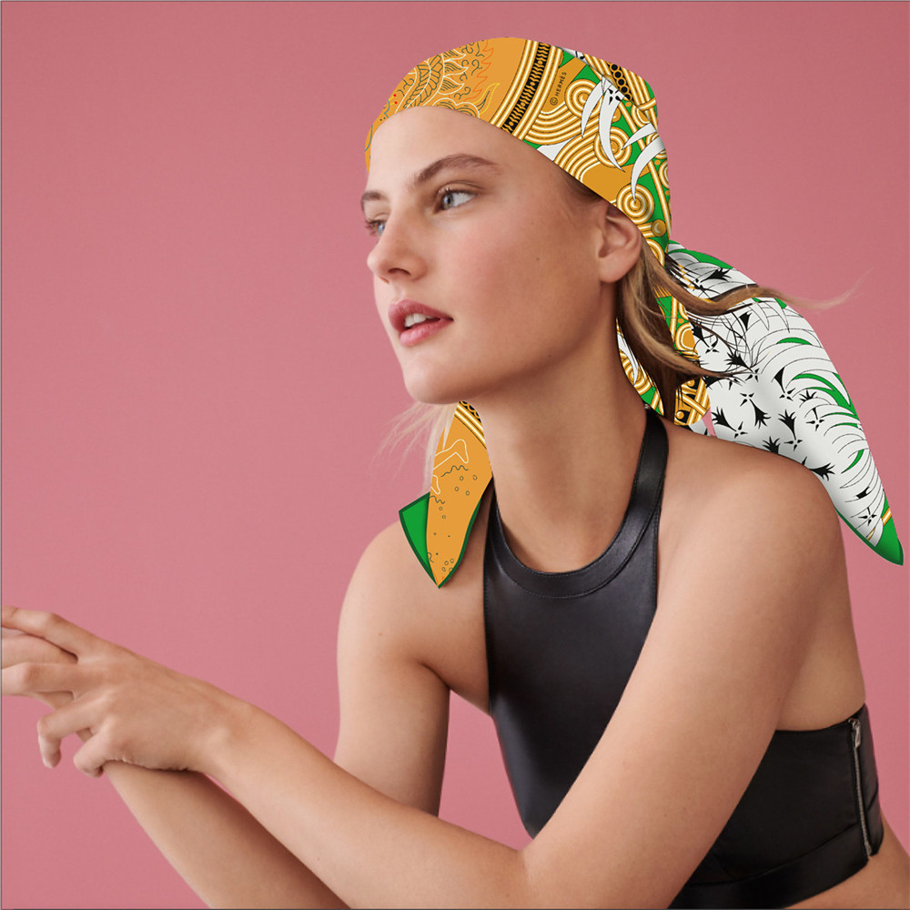 Triangle Silk Scarf Shawls Lux - Luxury Bags Hong Kong 리뷰 및 가격