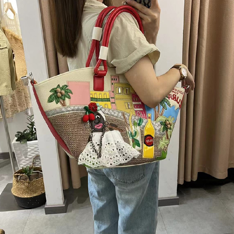 New Graffiti handbag large cap - Luxury Bags Vip 리뷰 및 가격