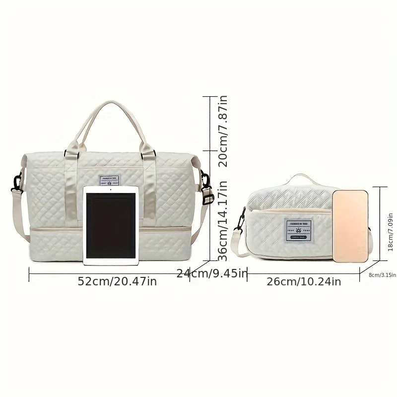 Large Capacity Travel Duffle B - Weekender Bag Duffle 리뷰 및 가격
