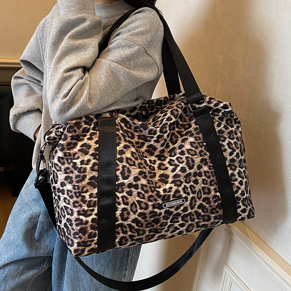 Leopard Printing Travel Duffel - Weekender Bag Duffle 리뷰 및 가격