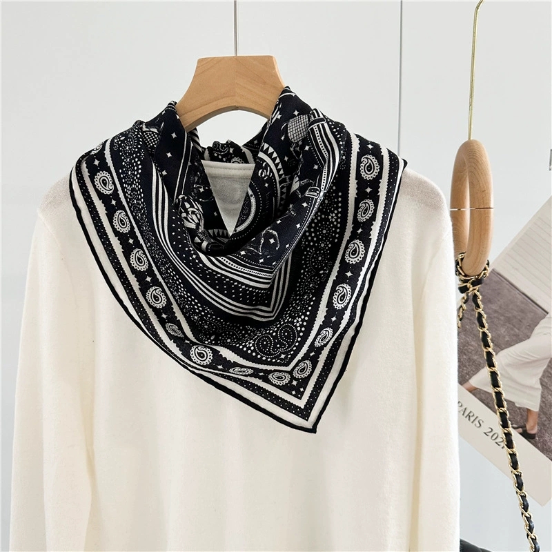 Black Soft Scarf Luxury Silk W - Luxury Bags Hong Kong 리뷰 및 가격