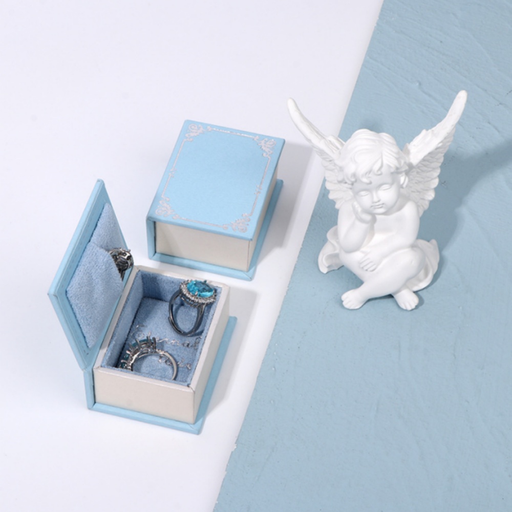 Mini Clamshell Book Ring Box f - Luxury Bags List 리뷰 및 가격