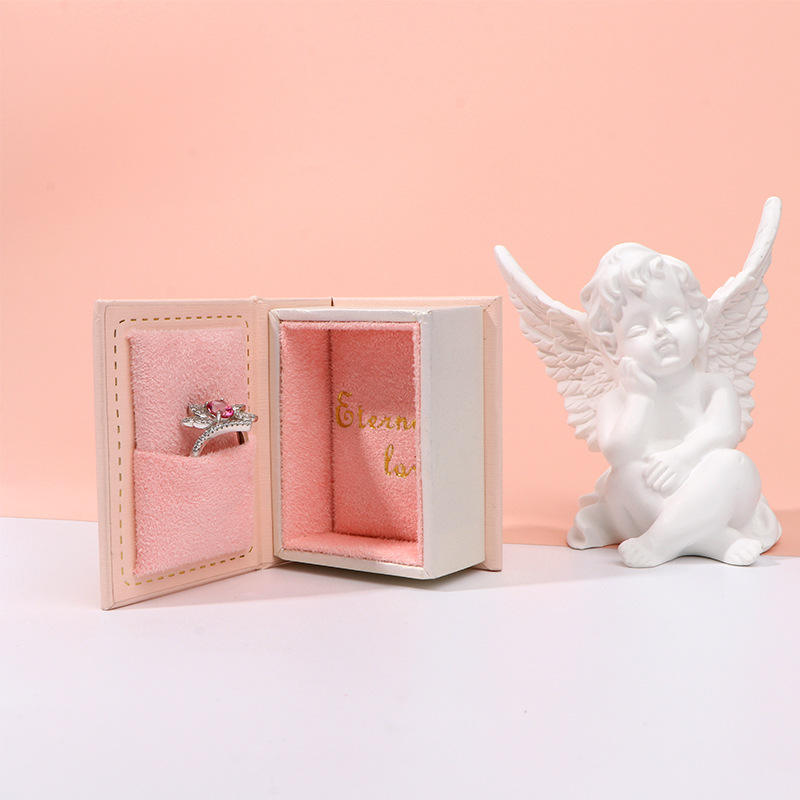 Mini Clamshell Book Ring Box f - Luxury Bags List 리뷰 및 가격