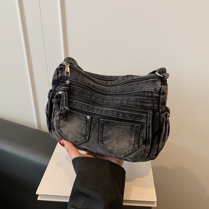 Korean Fashion Washed Denim Co - Luxury Bags Vip 리뷰 및 가격