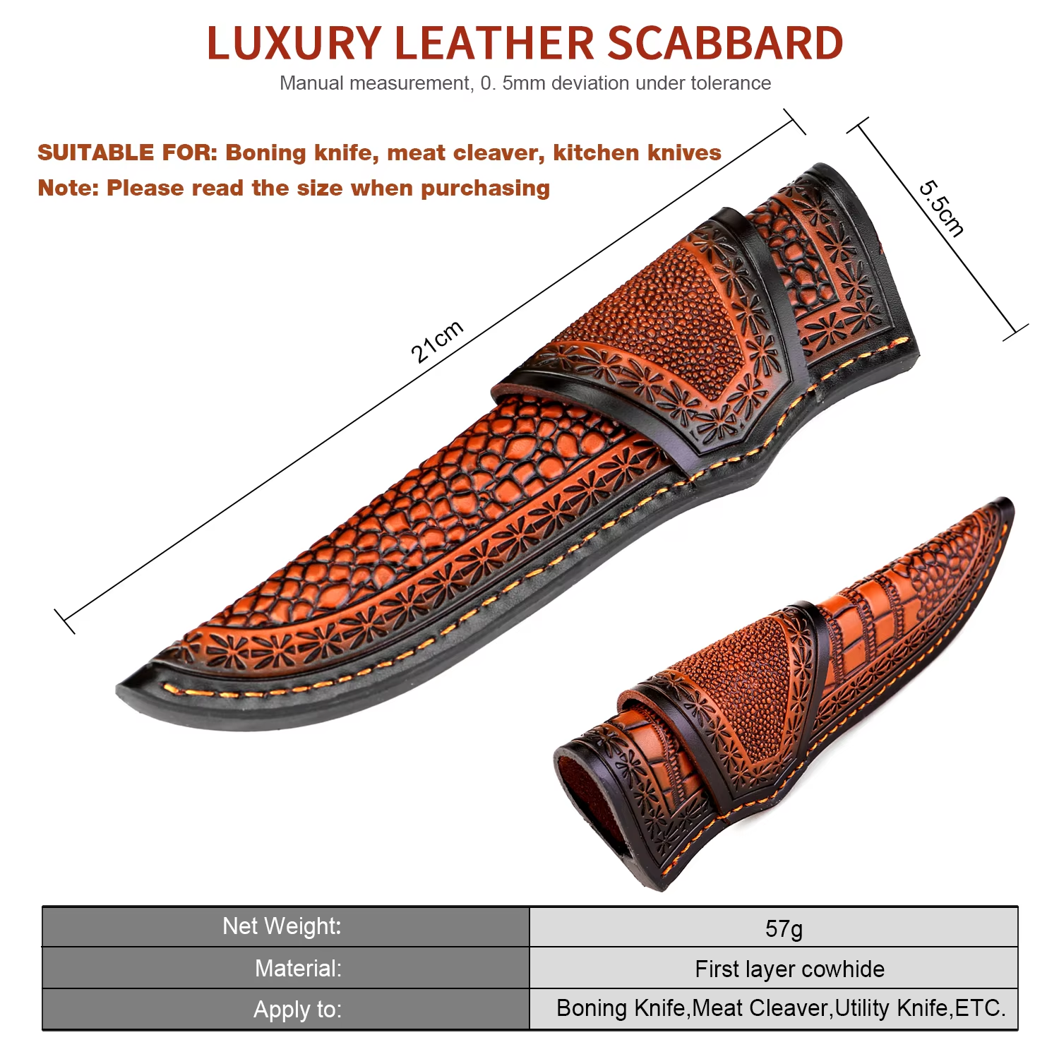 XITUO Brown Portable Knife Sca - Luxury Bags Eu 리뷰 및 가격