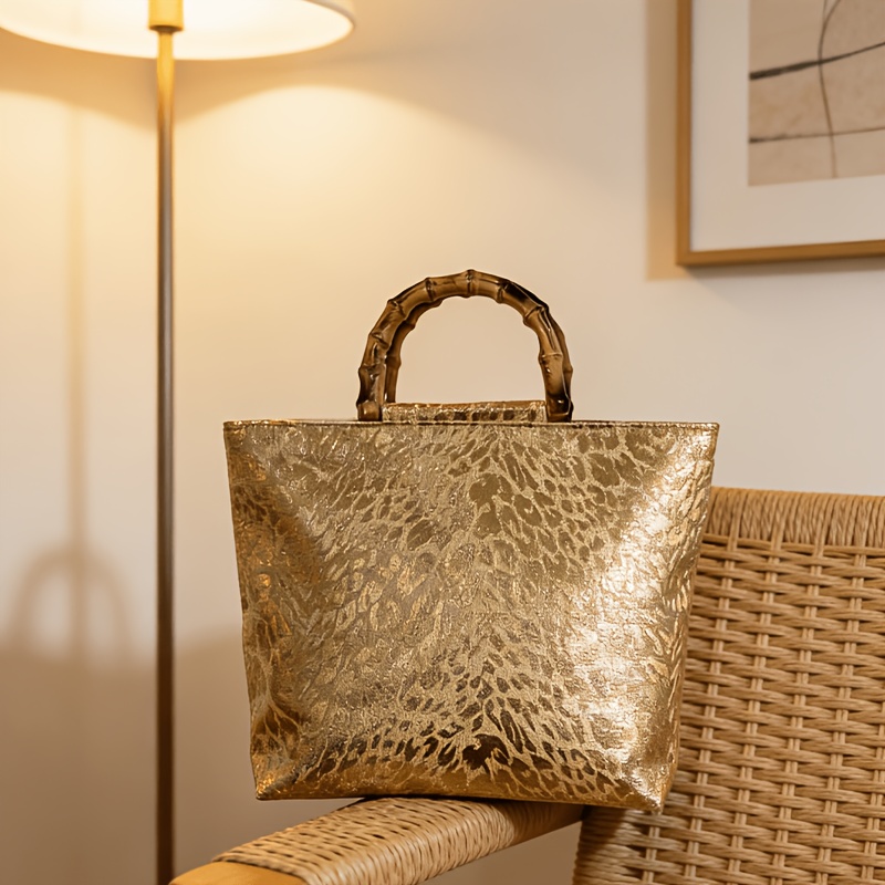 Light luxury metallic gold jac - Xl Luxury Bags 리뷰 및 가격