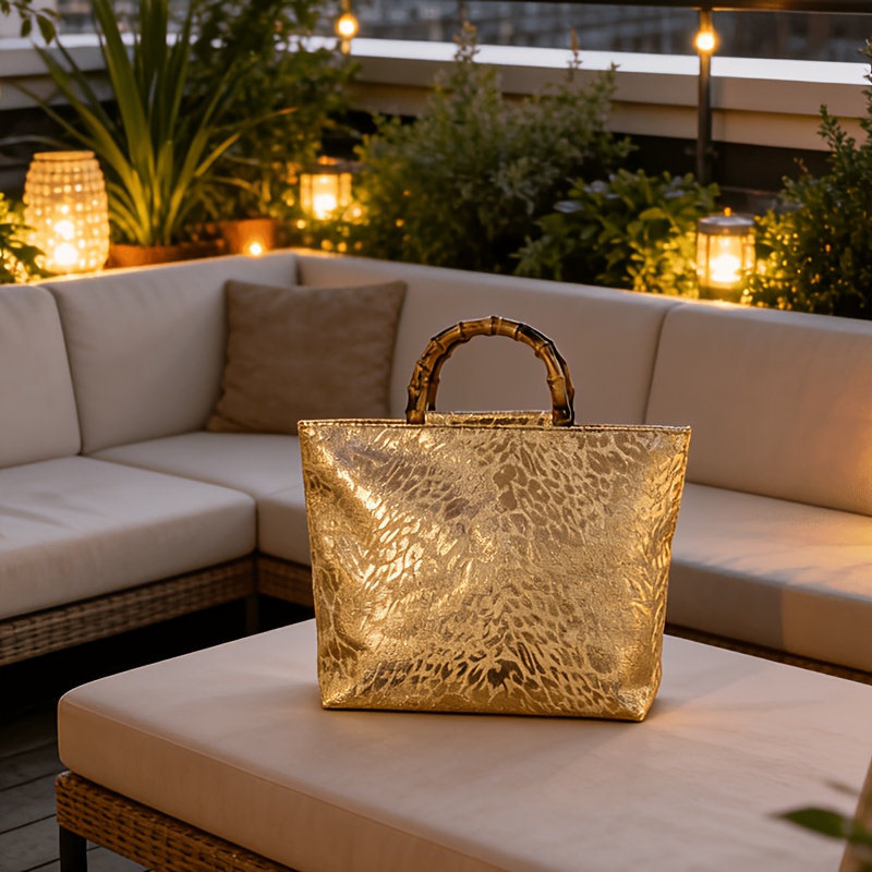 Light luxury metallic gold jac - Xl Luxury Bags 리뷰 및 가격