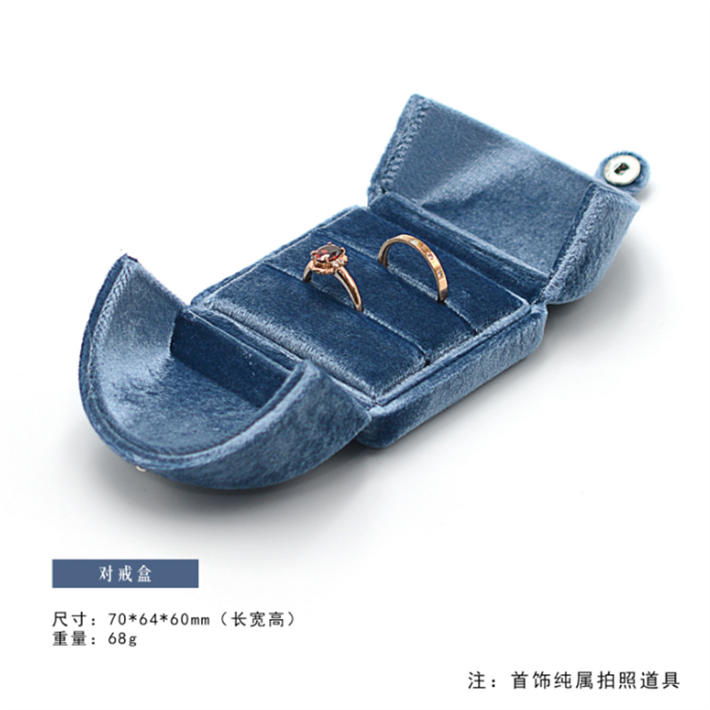 Double Opening Blue Velvet Jew - Luxury Bags List 리뷰 및 가격