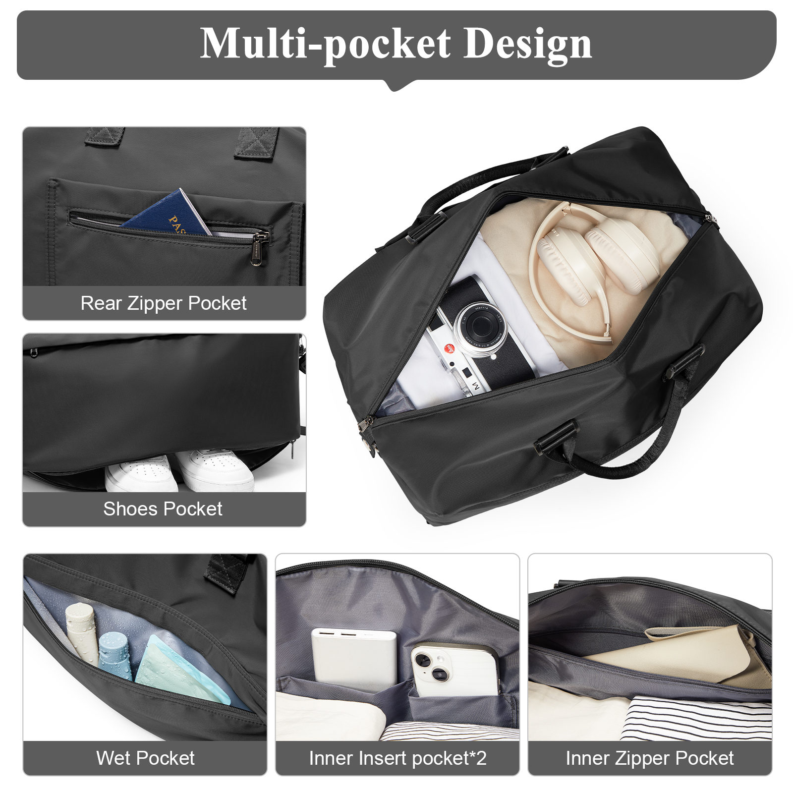 Foldable Travel Bag Large Spor - Weekender Bag Duffle 리뷰 및 가격