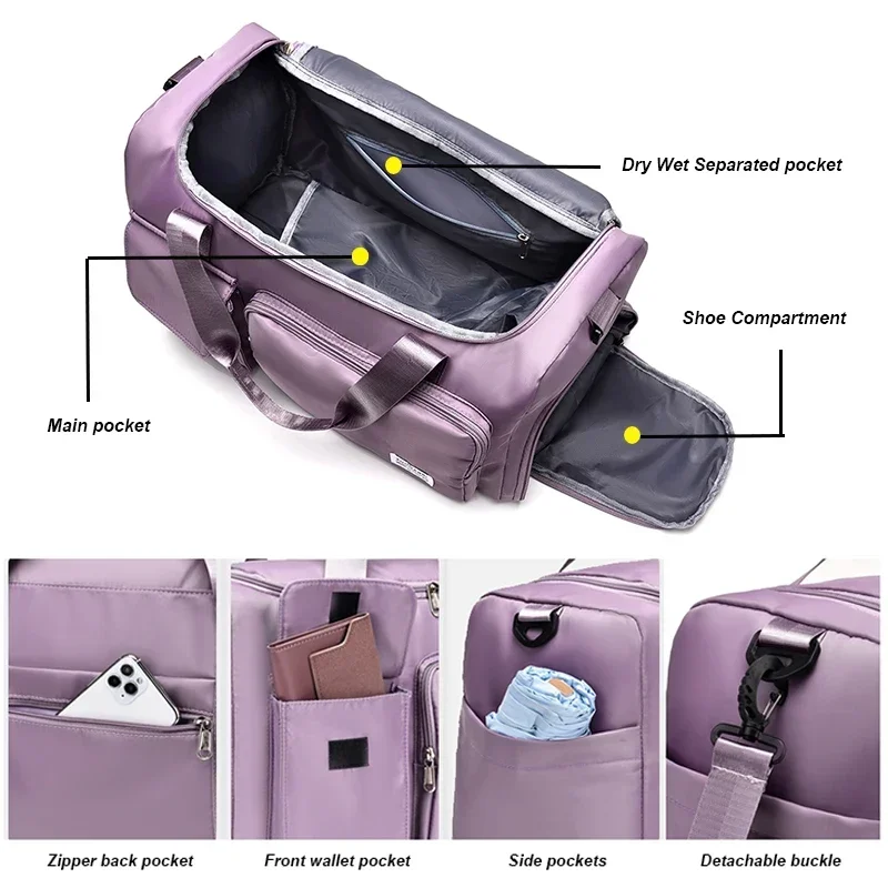 Carry On Travel Bag Large Capa - Weekender Bag Duffle 리뷰 및 가격