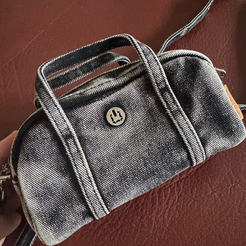 Korean Casual Mini Denim Box B - Luxury Bags For Women 리뷰 및 가격