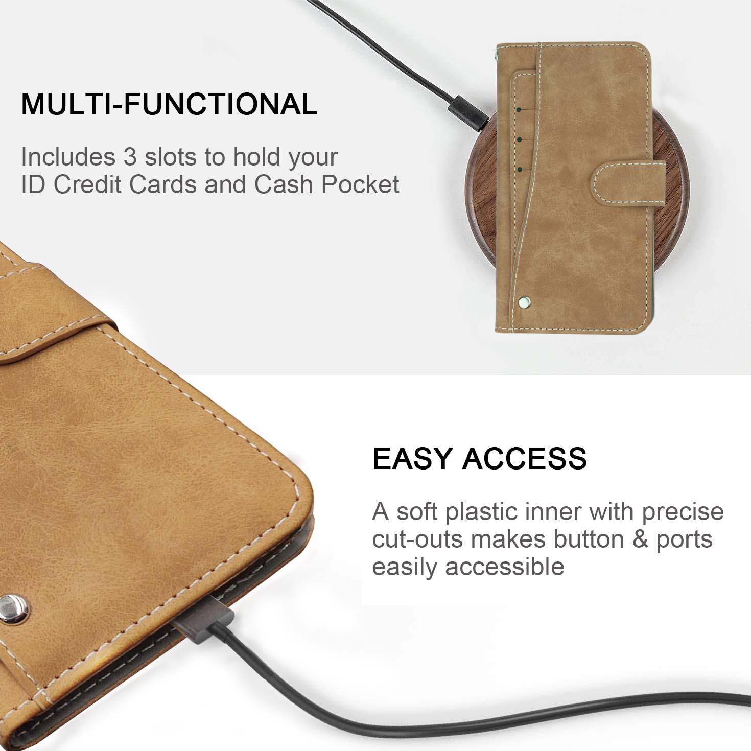 Vintage Leather Wallet TCL 30  - Xl Luxury Bags 리뷰 및 가격