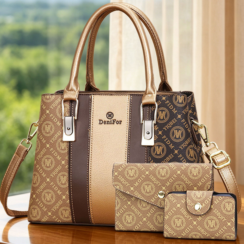 3-piece set of women's handbag - Luxury Bags For Women 리뷰 및 가격