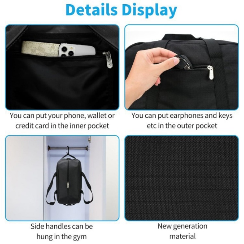 Travel Gym Bag Short-distance  - Weekender Bag Duffle 리뷰 및 가격