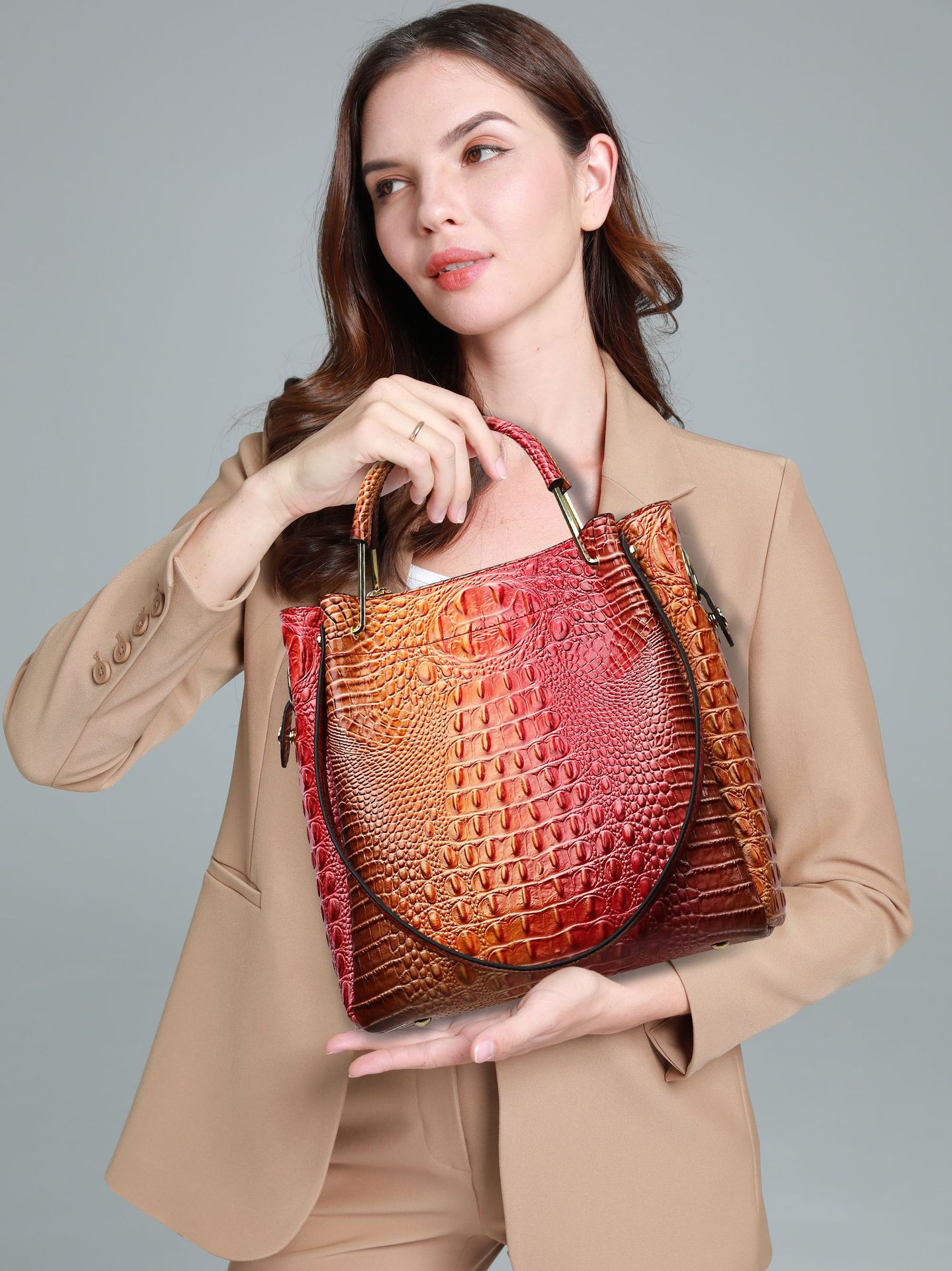Fashion Crocodile pattern Luxu - Luxury Bags Vip 리뷰 및 가격