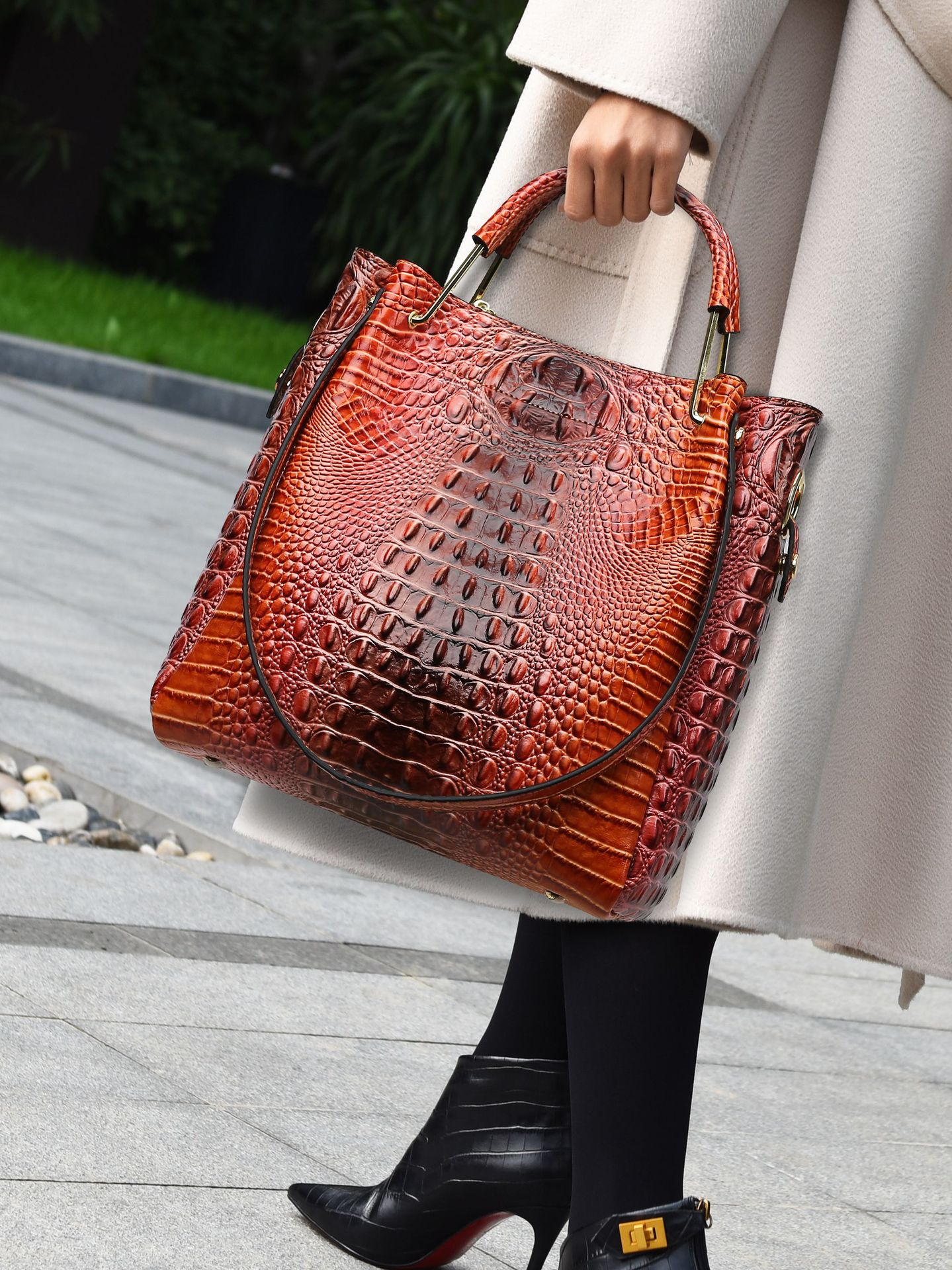 Fashion Crocodile pattern Luxu - Luxury Bags Vip 리뷰 및 가격