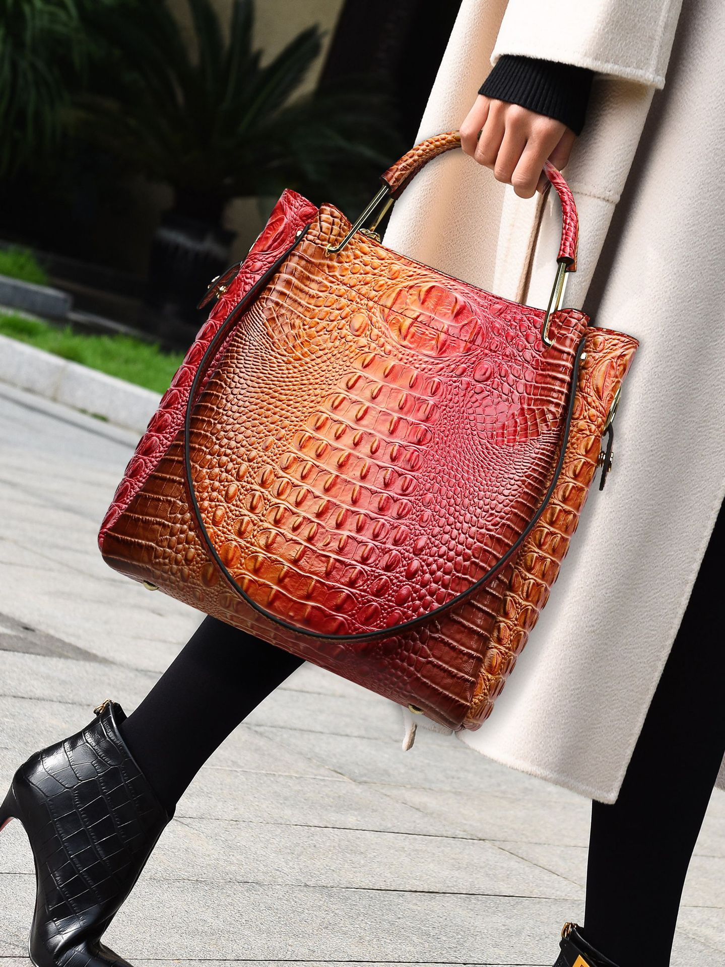 Fashion Crocodile pattern Luxu - Luxury Bags Vip 리뷰 및 가격