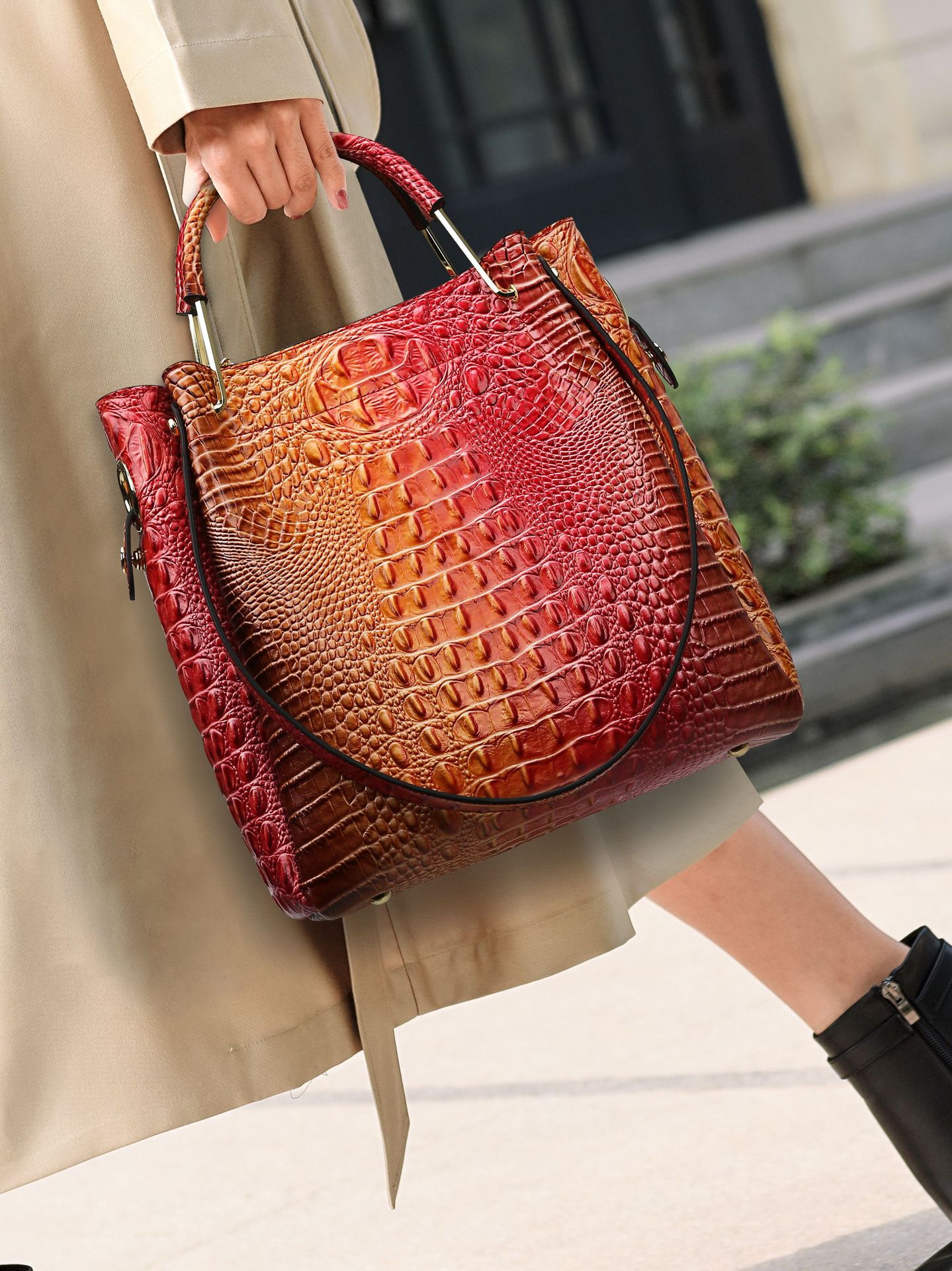 Fashion Crocodile pattern Luxu - Luxury Bags Vip 리뷰 및 가격
