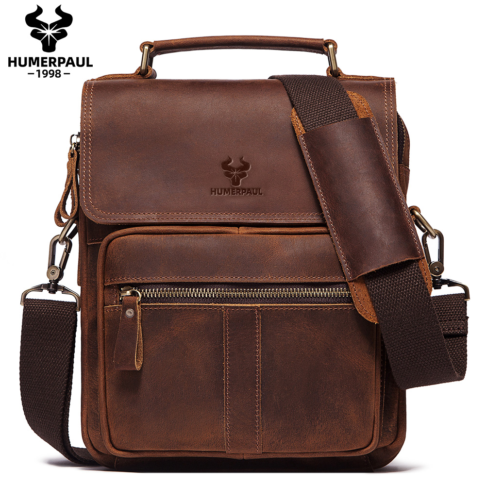 HUMERPAUL Genuine Leather Men' - Luxury Bags Coach 리뷰 및 가격