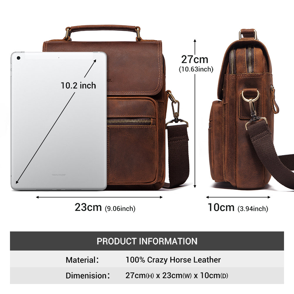 HUMERPAUL Genuine Leather Men' - Luxury Bags Coach 리뷰 및 가격