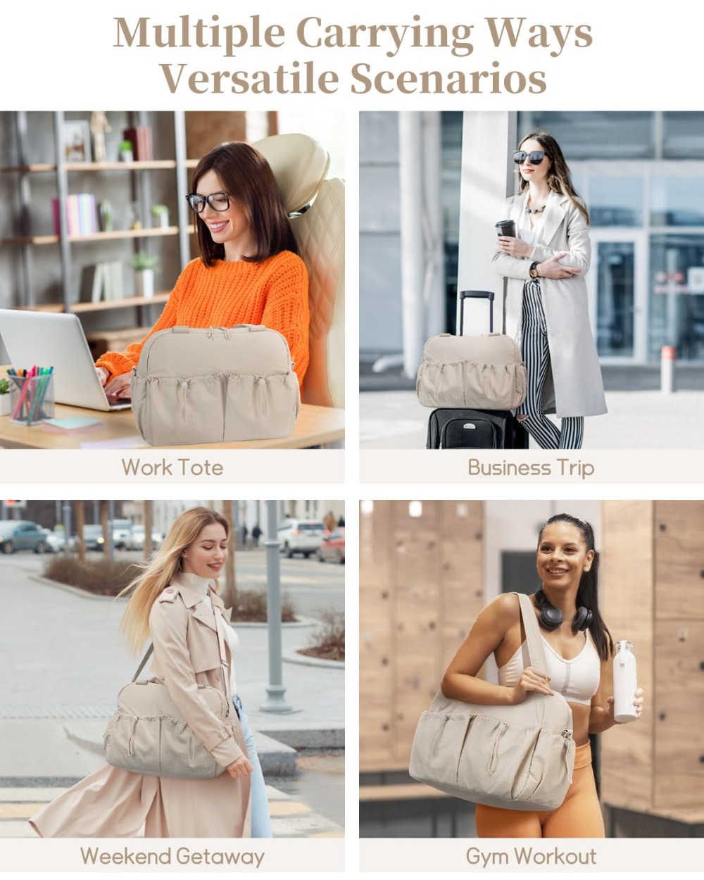 Kabaqoo 15.6 Inch Laptop Gym B - Weekender Bag Duffle 리뷰 및 가격