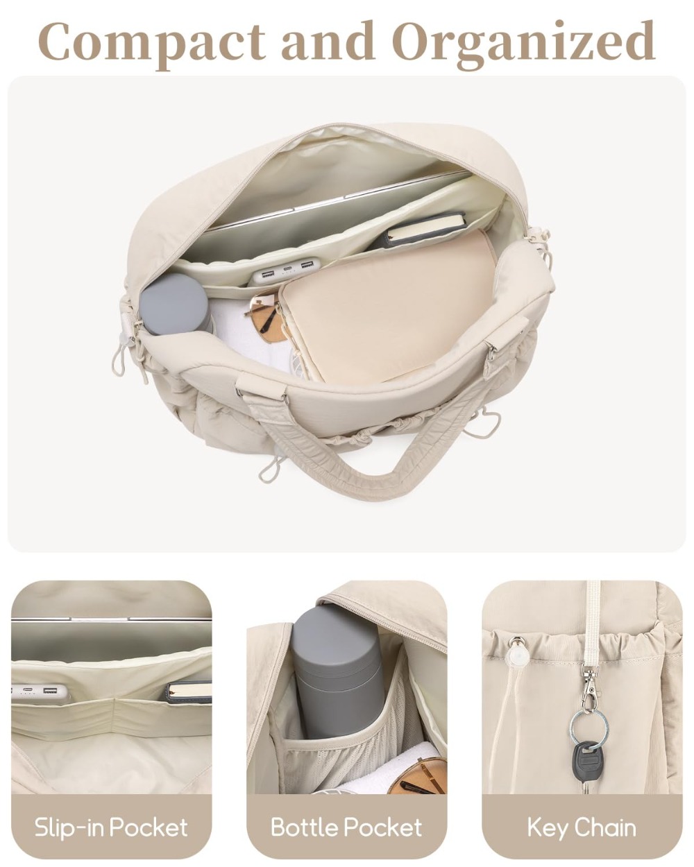 Kabaqoo 15.6 Inch Laptop Gym B - Weekender Bag Duffle 리뷰 및 가격