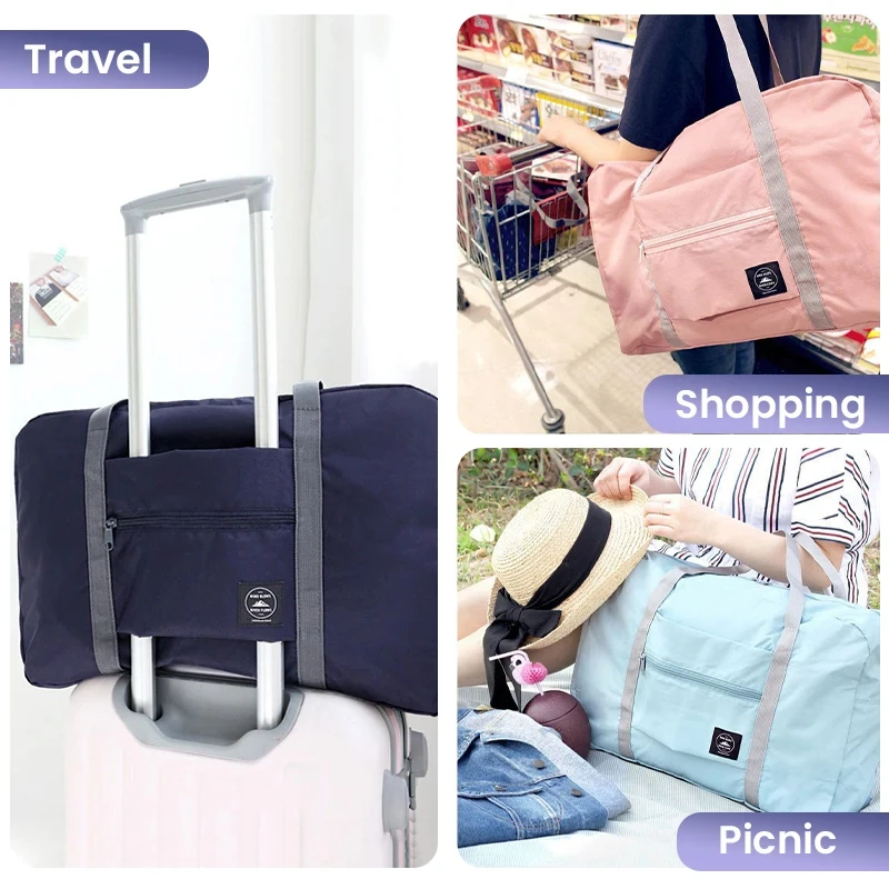Foldable Travel Duffel Bag for - Weekender Bag Duffle 리뷰 및 가격