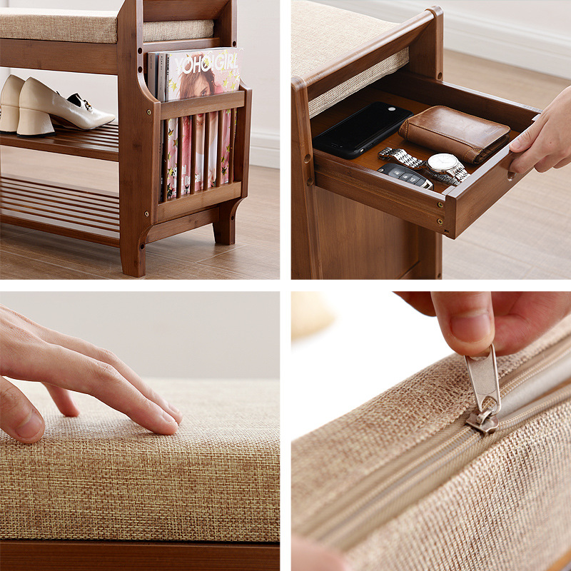 Retro style bamboo shoe cabine - Luxury Bags Entry Level 리뷰 및 가격