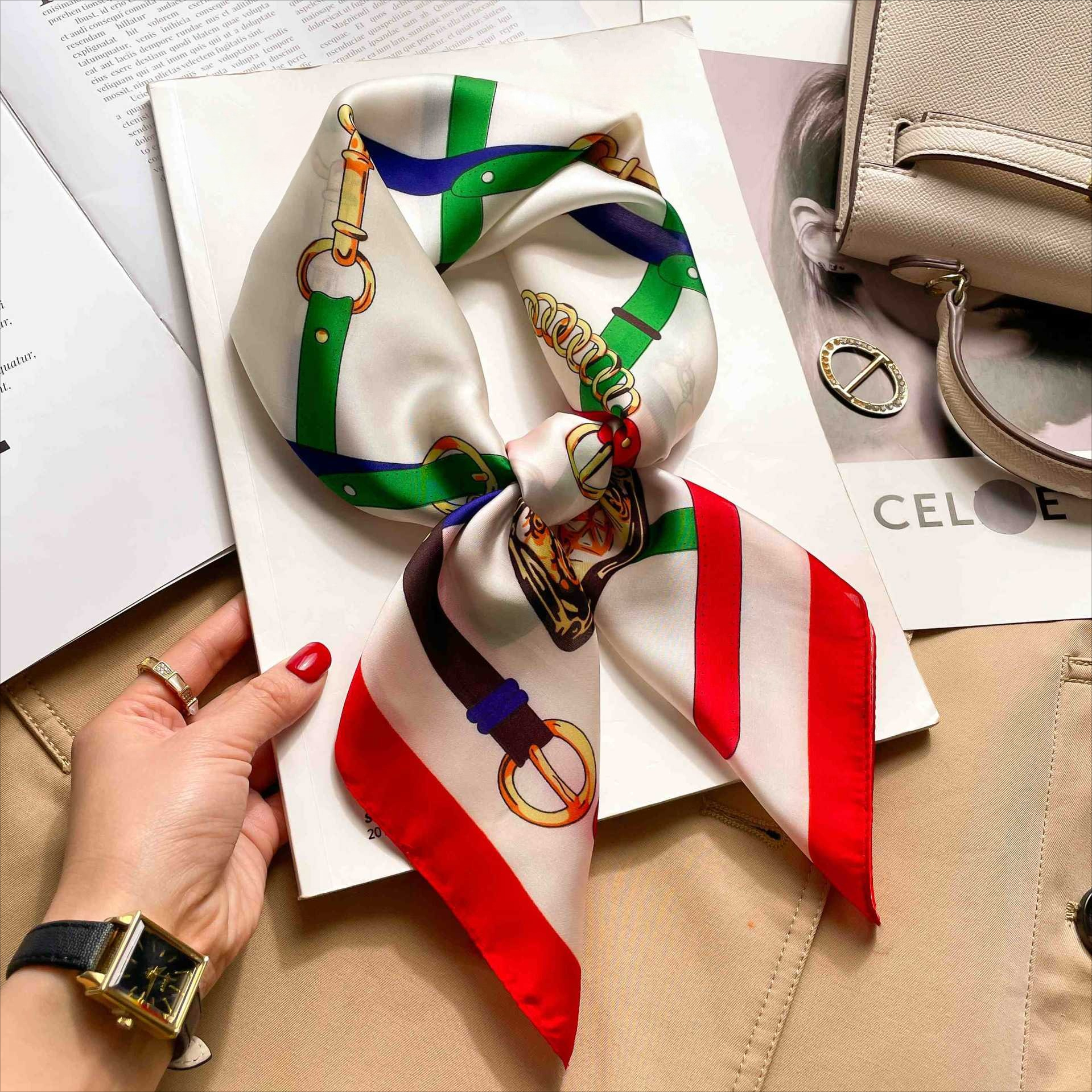 70cm Luxury Belt Print Silk Sq - Luxury Bags Expensive 리뷰 및 가격