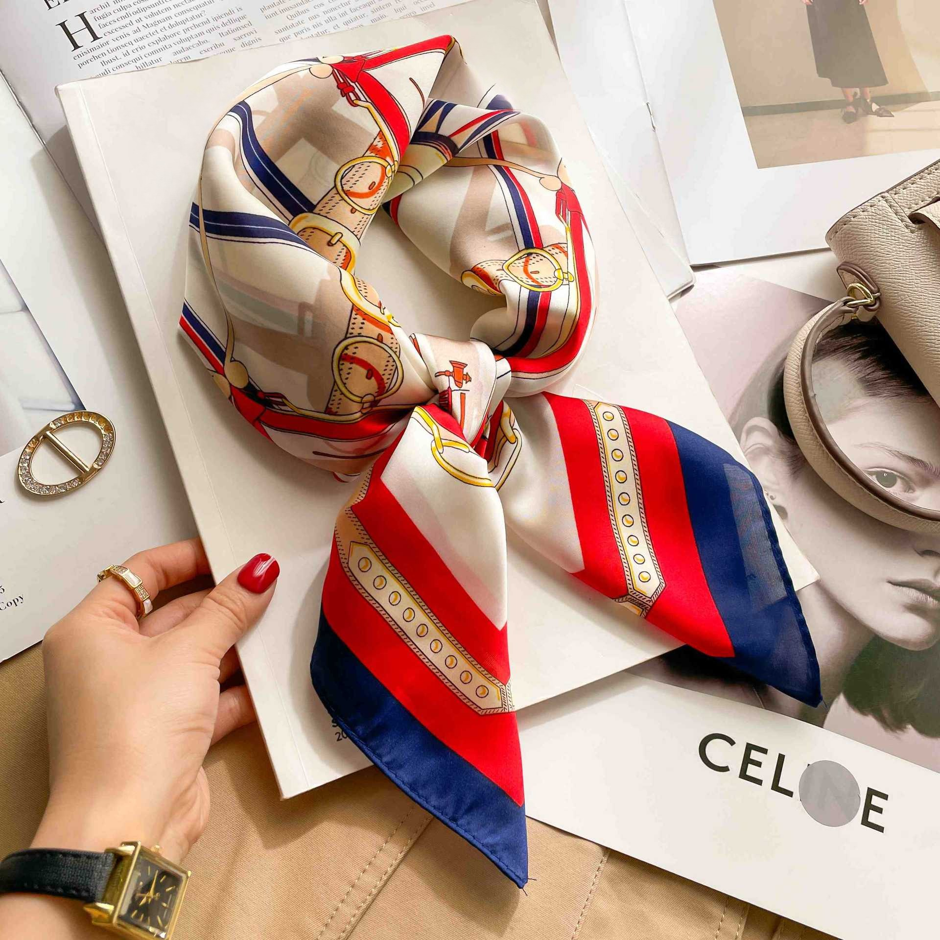 70cm Luxury Belt Print Silk Sq - Luxury Bags Expensive 리뷰 및 가격
