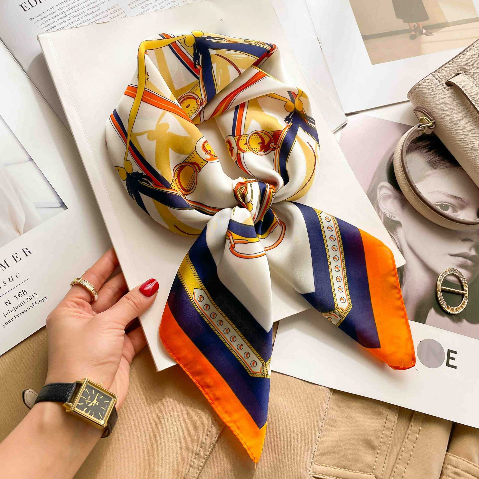70cm Luxury Belt Print Silk Sq - Luxury Bags Expensive 리뷰 및 가격
