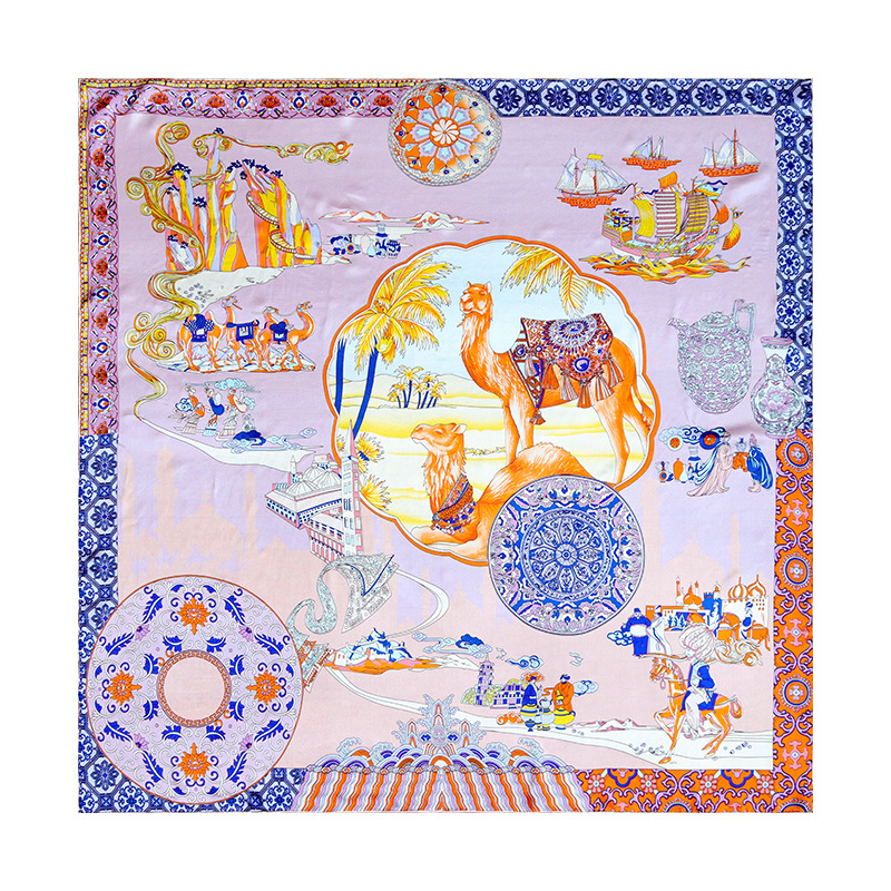 silk road Mulberry Satin Scarf - Luxury Bags Hong Kong 리뷰 및 가격