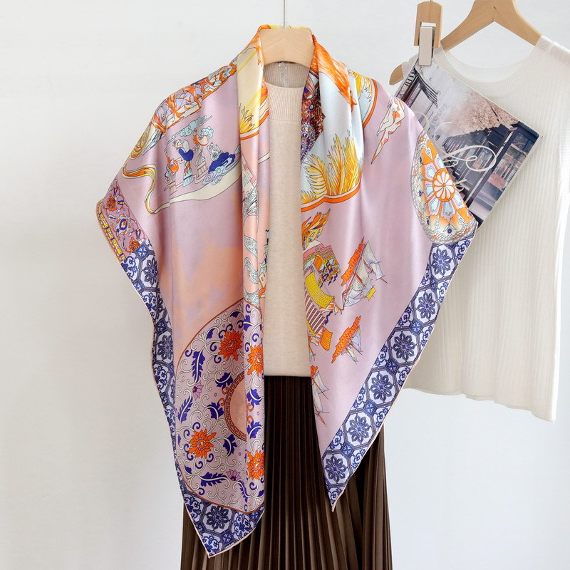 silk road Mulberry Satin Scarf - Luxury Bags Hong Kong 리뷰 및 가격