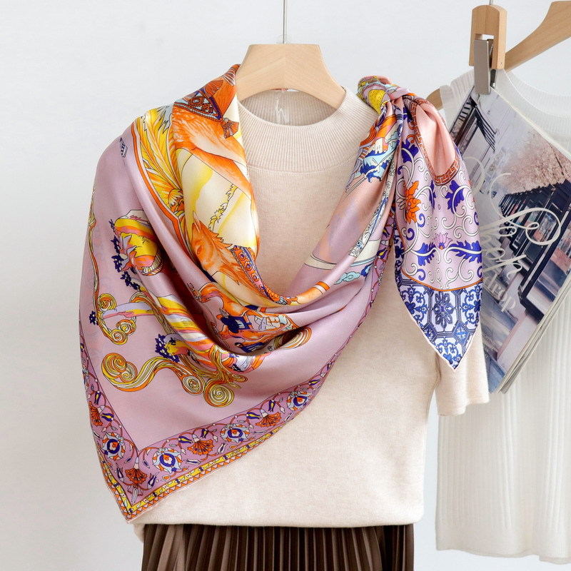 silk road Mulberry Satin Scarf - Luxury Bags Hong Kong 리뷰 및 가격