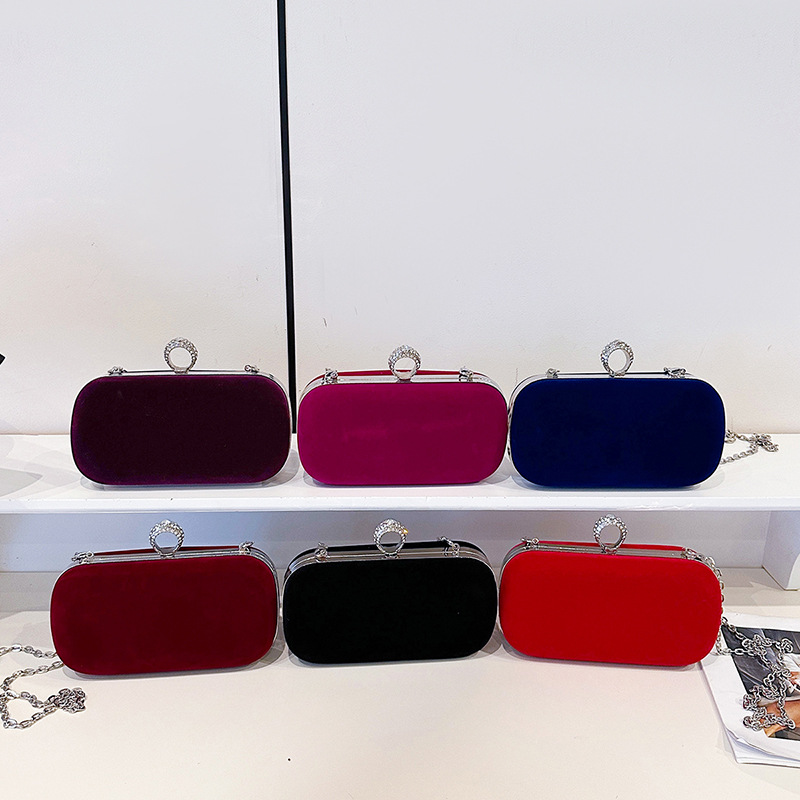Black Velvet Handbag for Women - Luxury Bags Vip 리뷰 및 가격