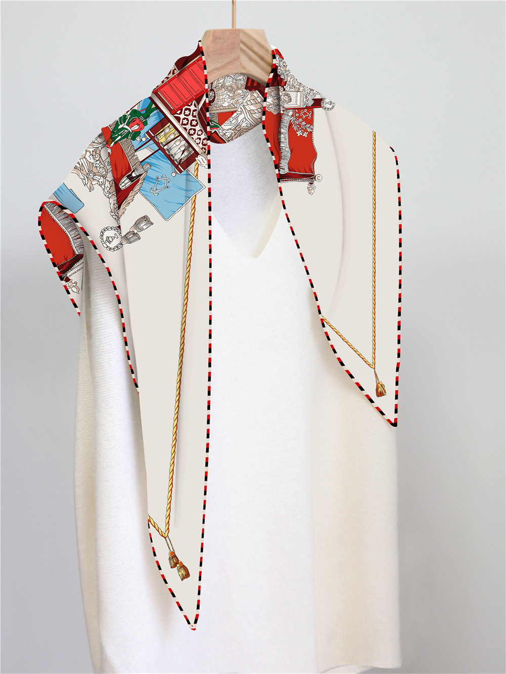 Triangle Twill Scarf Luxury Wo - Luxury Bags Hong Kong 리뷰 및 가격