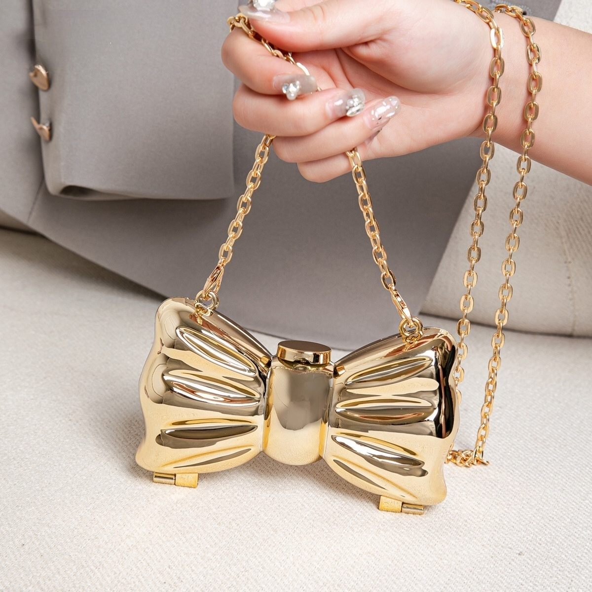Luxury Fashion Metal Mini Hand - Luxury Bags Expensive 리뷰 및 가격