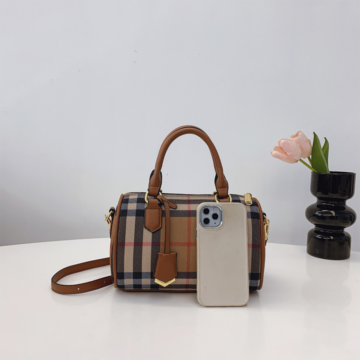 Women Luxury Plaid Shoulder Ba - Xl Luxury Bags 리뷰 및 가격